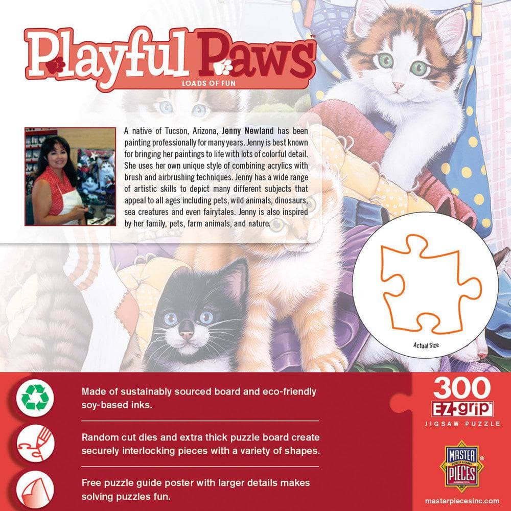 Playful Paws - Loads of Fun 300 Piece EZ Grip Jigsaw Puzzle (ONLINE ORDER ONLY)