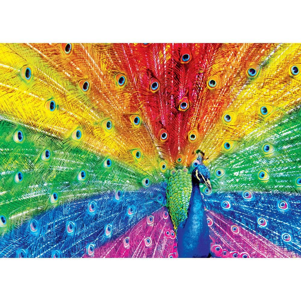Brilliance - Peacock Delight 500 Piece Jigsaw Puzzle (ONLINE ORDER ONLY)