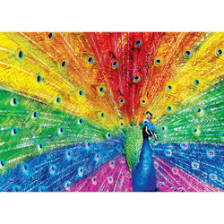 Brilliance - Peacock Delight 500 Piece Jigsaw Puzzle (ONLINE ORDER ONLY)