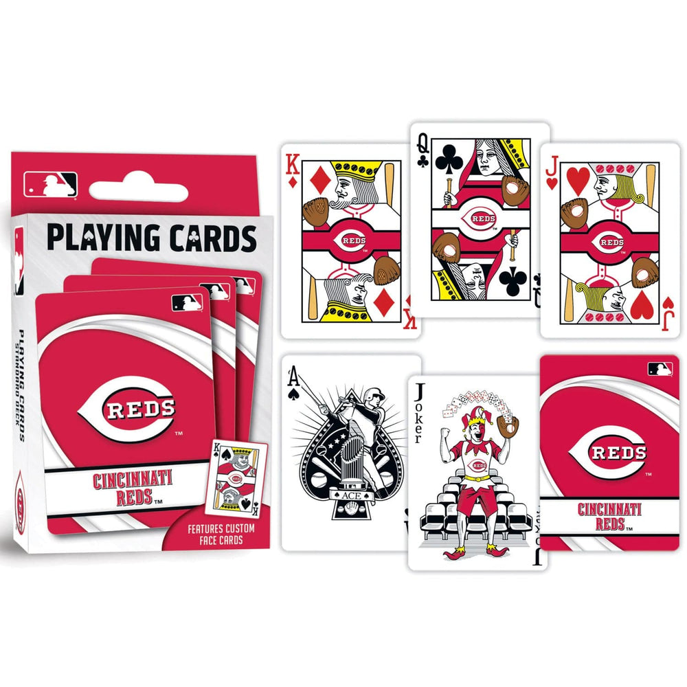 Cincinnati Reds Playing Cards - 54 Card Deck (ONLINE ORDER ONLY)