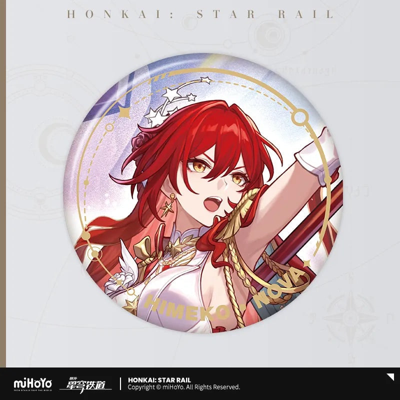 Honkai: Star Rail The Erudition Character Warp Artwork Tinplate Badge
