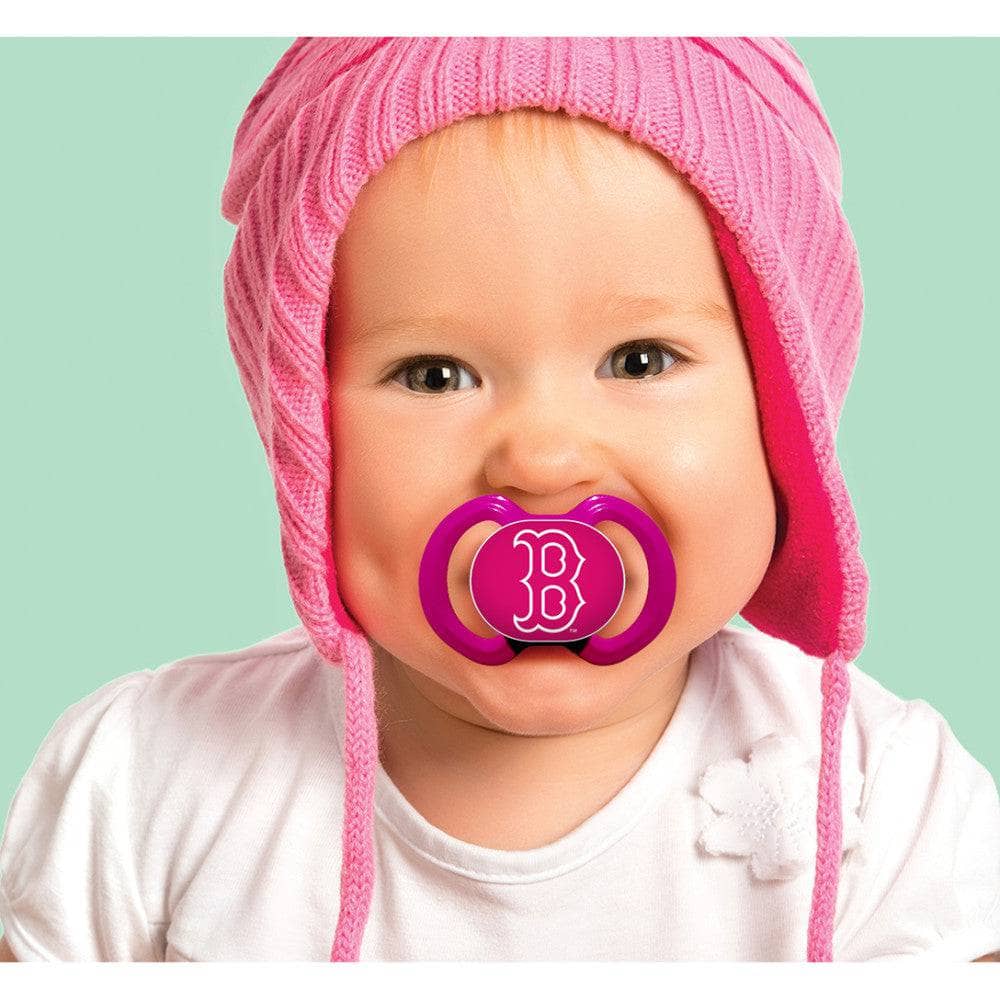Boston Red Sox - Pink Pacifier 2-Pack (ONLINE ORDER ONLY)