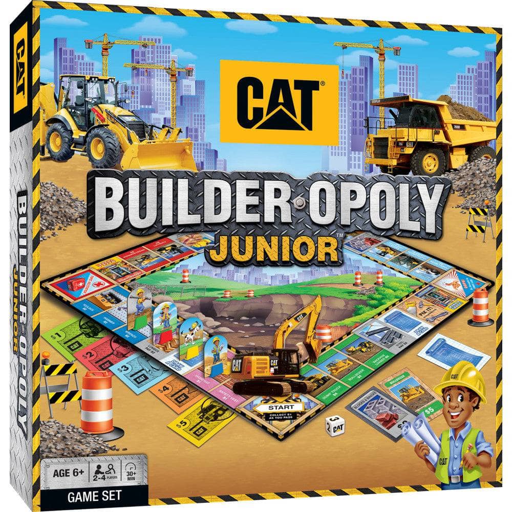 CAT - Builder Opoly Junior Board Game