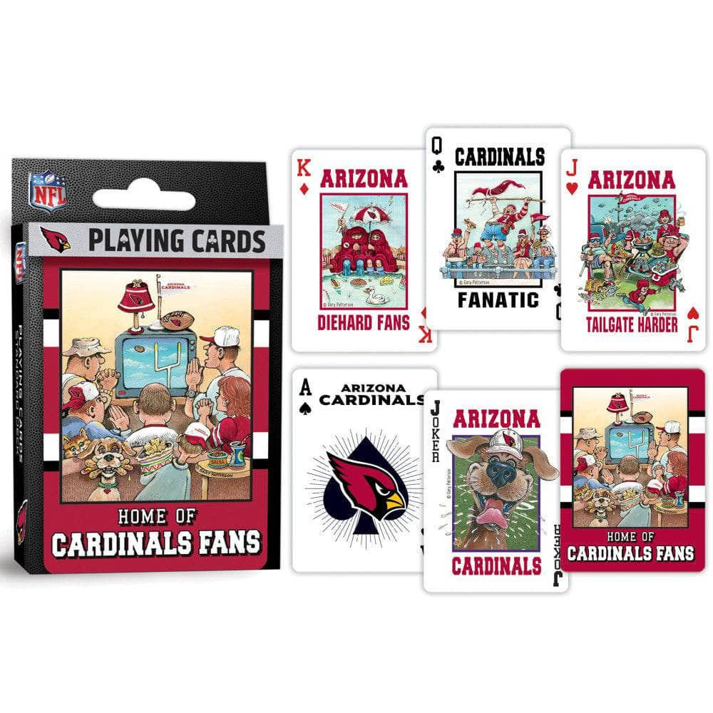 Arizona Cardinals Fan Deck Playing Cards - 54 Card Deck (ONLINE ORDER ONLY)