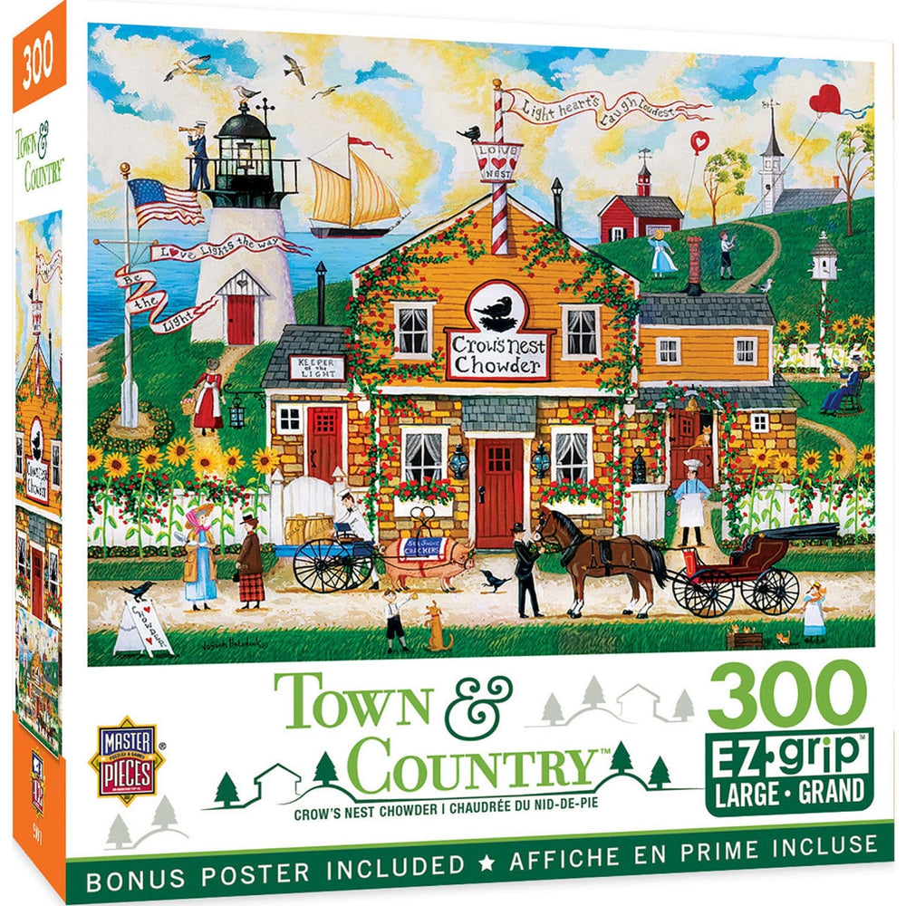 Town & Country - Crow's Nest Chowder 300 Piece EZ Grip Jigsaw Puzzle (ONLINE ORDER ONLY)