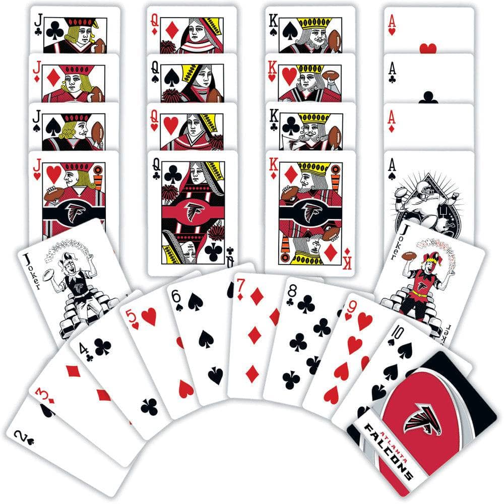 Atlanta Falcons Playing Cards - 54 Card Deck (ONLINE ORDER ONLY)