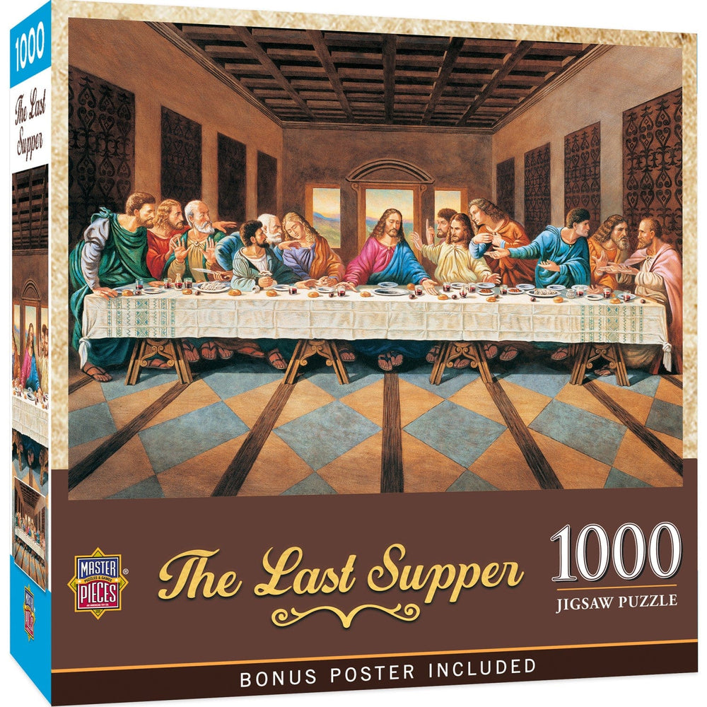 Inspirational - The Last Supper 1000 Piece Jigsaw Puzzle (ONLINE ORDER ONLY)