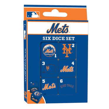 New York Mets Dice Set - 19mm (ONLINE ORDER ONLY)