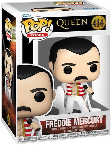 FUNKO POP! Rocks: Queen - Freddie Mercury (Vinyl Figure) [Action Figure] (Online Order Only) (ONLINE ORDER ONLY)