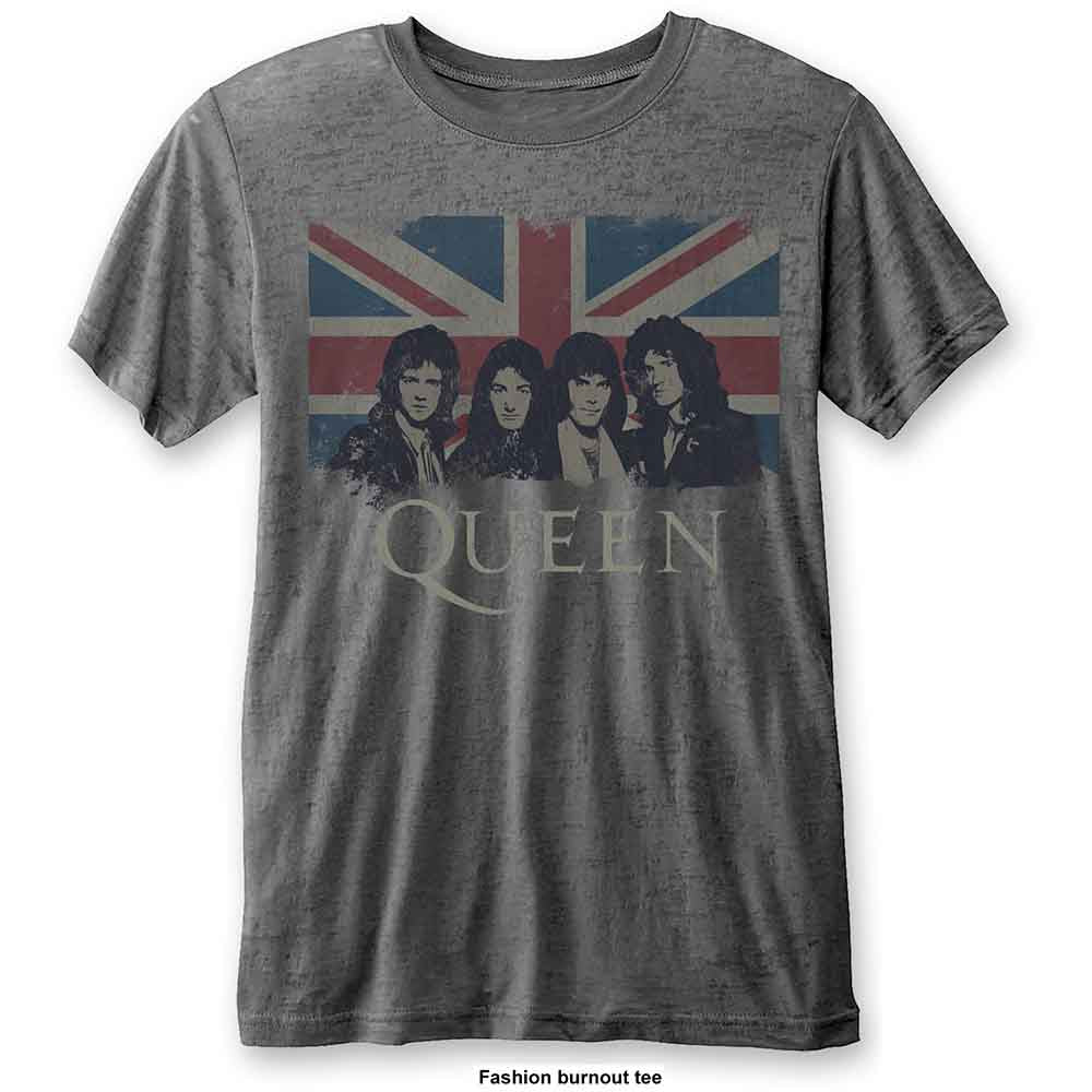 Queen - Vintage Union Jack [T-Shirt] (ONLINE ORDER ONLY)