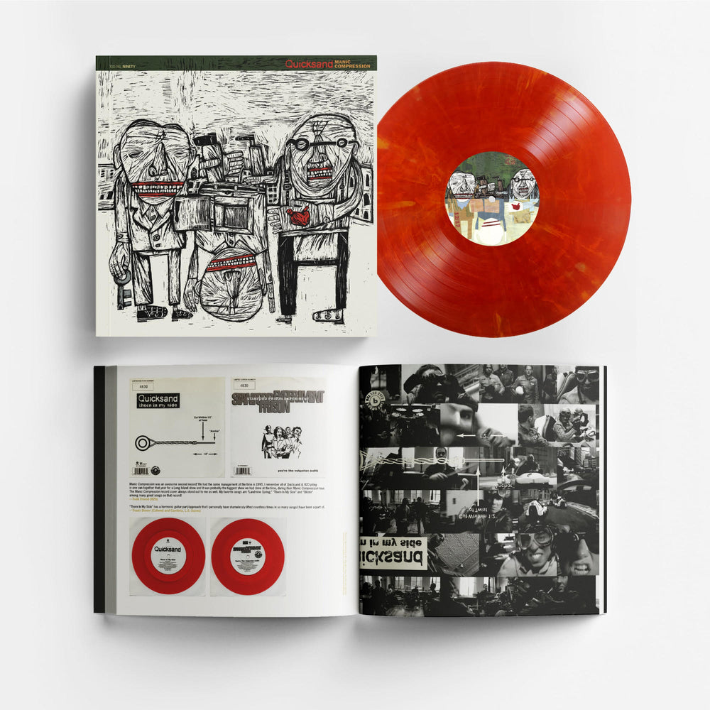 Manic Compression Deluxe Book [Eruption Marble Vinyl] [Vinyl] (ONLINE ORDER ONLY)