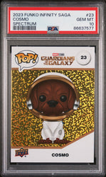 2023 UPPER DECK FUNKO POP MARVEL  COSMO SPECTRUM #23  PSA 10 (Online Order Only)