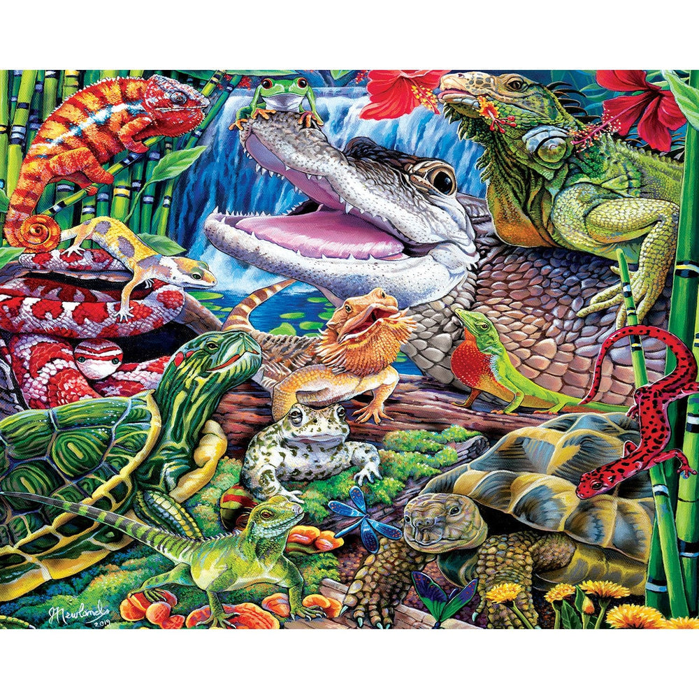 World of Animals 100 Piece Jigsaw Puzzles 4-Pack V2