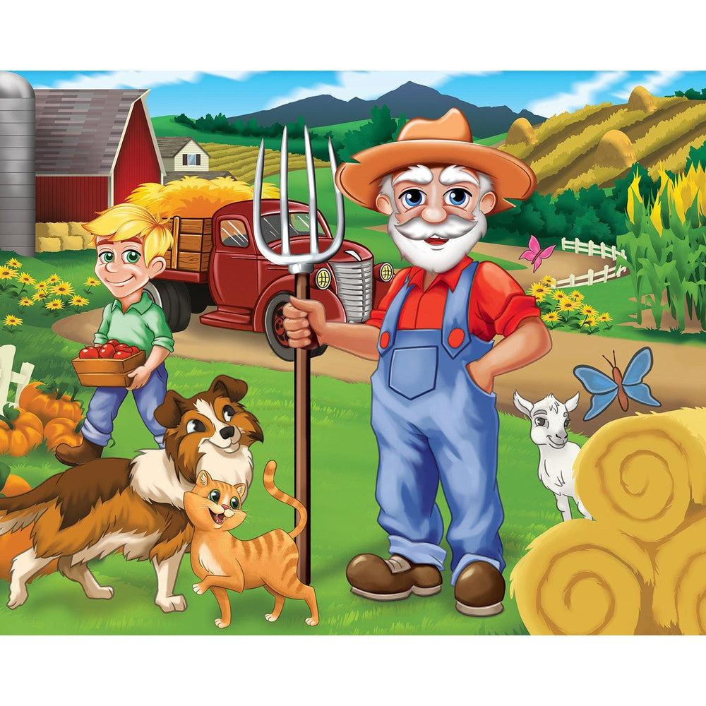 Old MacDonald's Farm 100 Piece Jigsaw Puzzles 4-Pack (ONLINE ORDER ONLY)