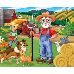 Old MacDonald's Farm 100 Piece Jigsaw Puzzles 4-Pack (ONLINE ORDER ONLY)