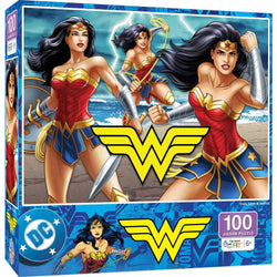 Wonder Woman - Truth, Love, & Justice 100 Piece Jigsaw Puzzle (ONLINE ORDER ONLY)