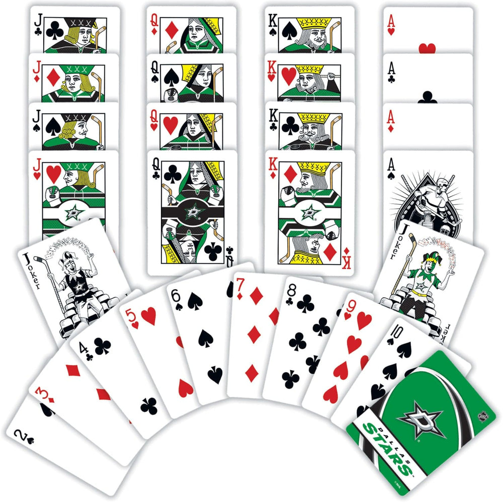 Dallas Stars Playing Cards - 54 Card Deck (ONLINE ORDER ONLY)