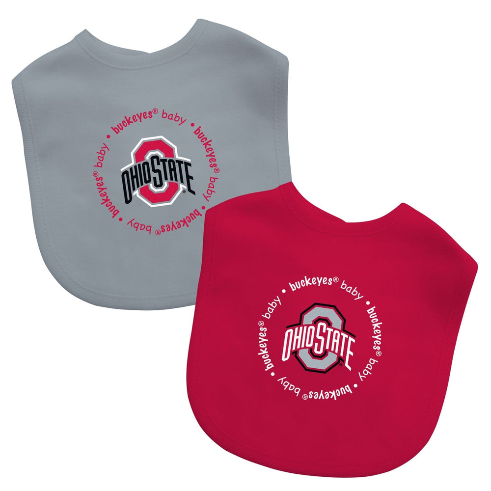 Ohio State Buckeyes - Baby Bibs 2-Pack (ONLINE ORDER ONLY)