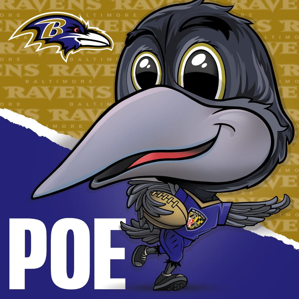 Baltimore Ravens - NFL Mascot 100 Piece Jigsaw Puzzle