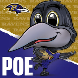 Baltimore Ravens - NFL Mascot 100 Piece Jigsaw Puzzle