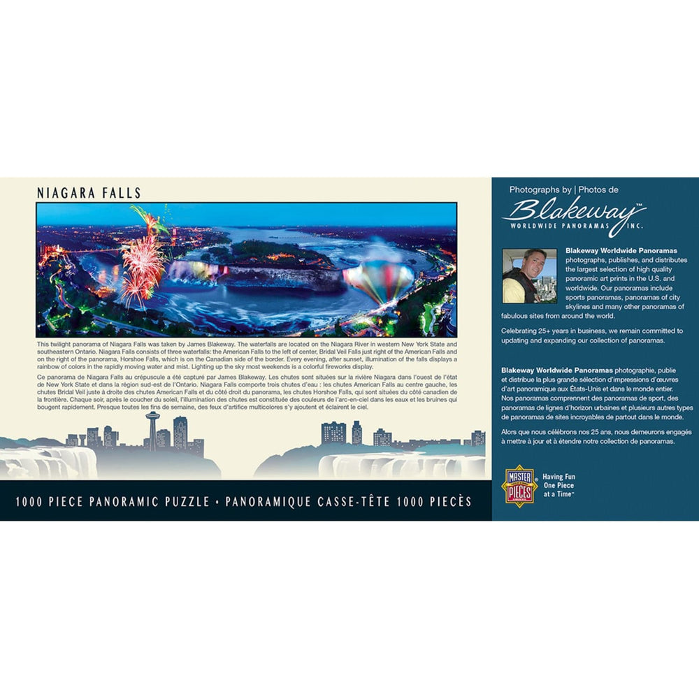 Niagra Falls 1000 Piece Panoramic Jigsaw Puzzle (ONLINE ORDER ONLY)