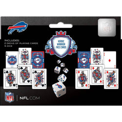 Buffalo Bills - 2-Pack Playing Cards & Dice Set (ONLINE ORDER ONLY)
