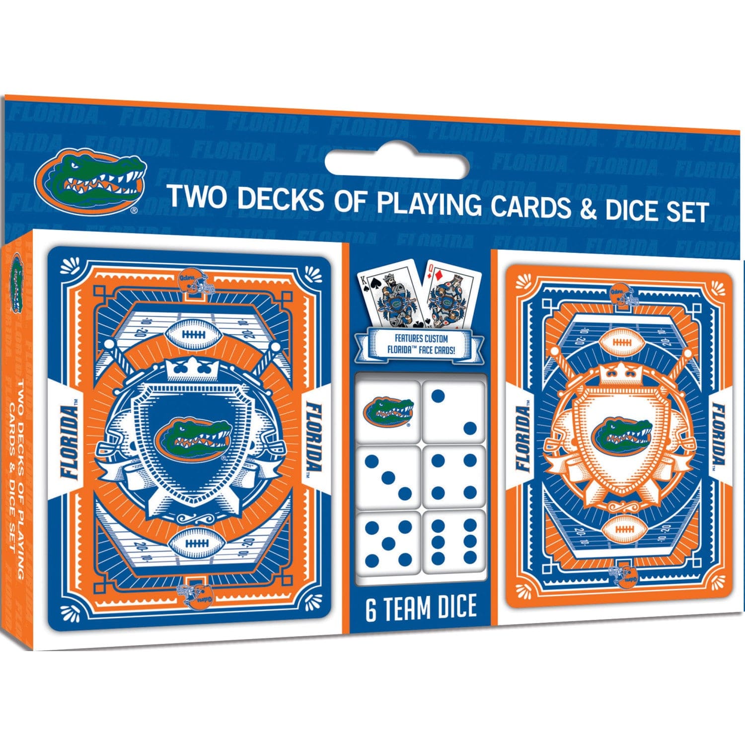 Florida Gators - 2-Pack Playing Cards & Dice Set (ONLINE ORDER ONLY)