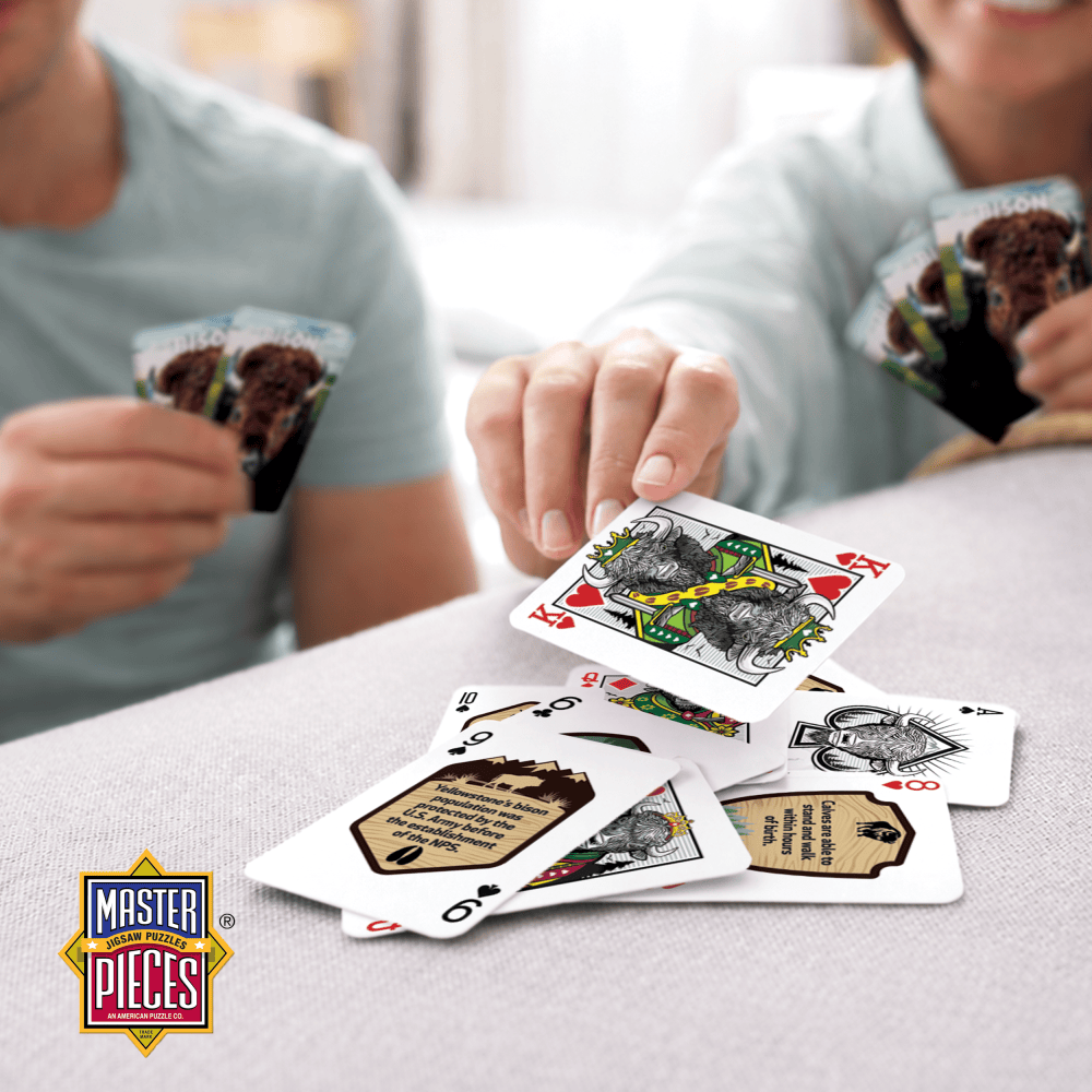 Bison Playing Cards - 54 Card Deck