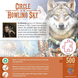Circle of the Howling Sky 500 Piece Jigsaw Puzzle (ONLINE ORDER ONLY)
