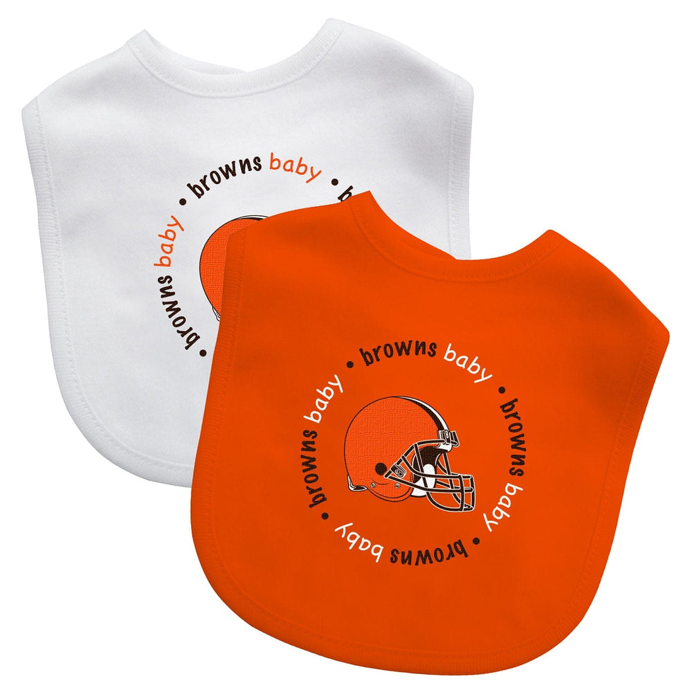 Cleveland Browns - Baby Bibs 2-Pack (ONLINE ORDER ONLY)