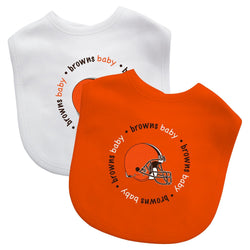 Cleveland Browns - Baby Bibs 2-Pack (ONLINE ORDER ONLY)