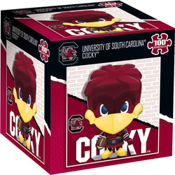 South Carolina Gamecocks - NCAA Mascot 100 Piece Jigsaw Puzzle (ONLINE ORDER ONLY)