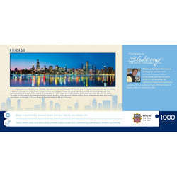Chicago, Illinois 1000 Piece Panoramic Jigsaw Puzzle (ONLINE ORDER ONLY)