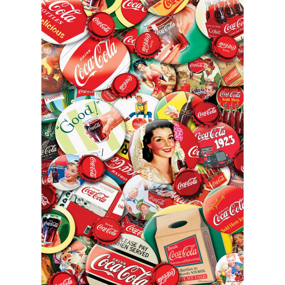 World's Smallest - Coca-Cola Caps 1000 Piece Jigsaw Puzzle (ONLINE ORDER ONLY)