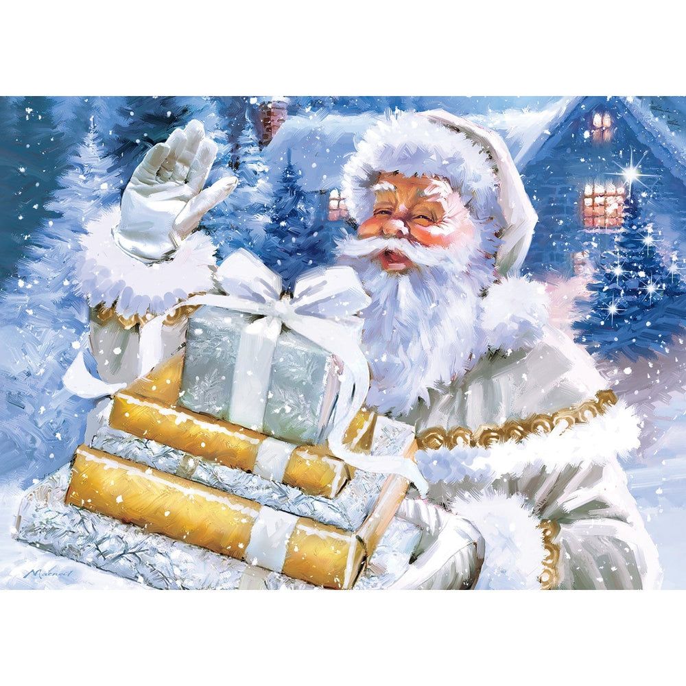 Glitter & Gold - Santa's Golden Gifts 1000 Piece Jigsaw Puzzle (ONLINE ORDER ONLY)
