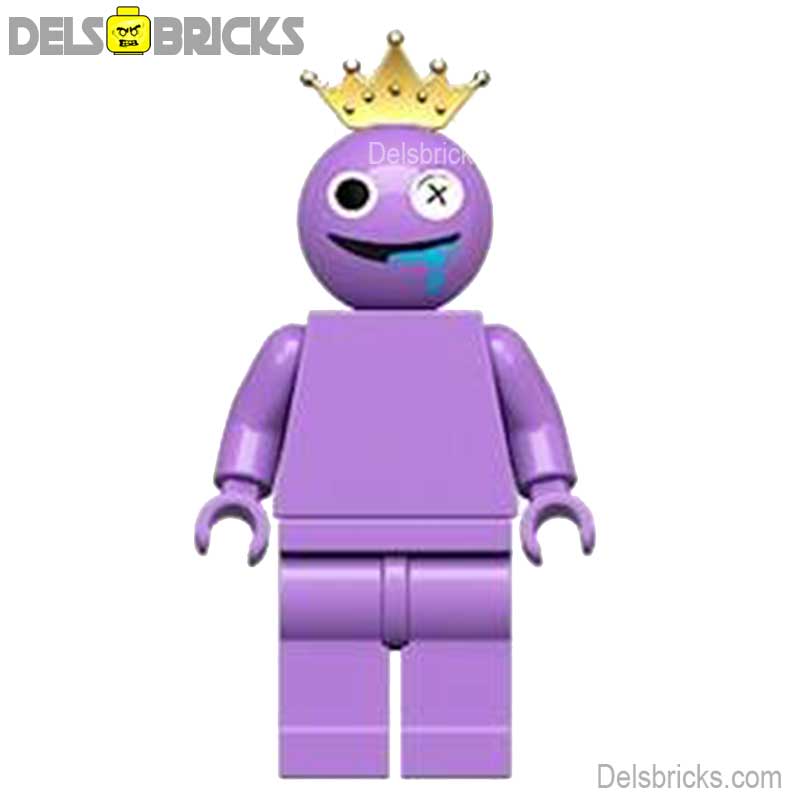 Rainbow Friends Pink (Blue) Character Lego Minifigures Custom Toys (ONLINE ORDER ONLY)