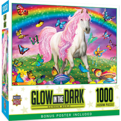 Glow in the Dark - Rainbow World 1000 Piece Jigsaw Puzzle (ONLINE ORDER ONLY)