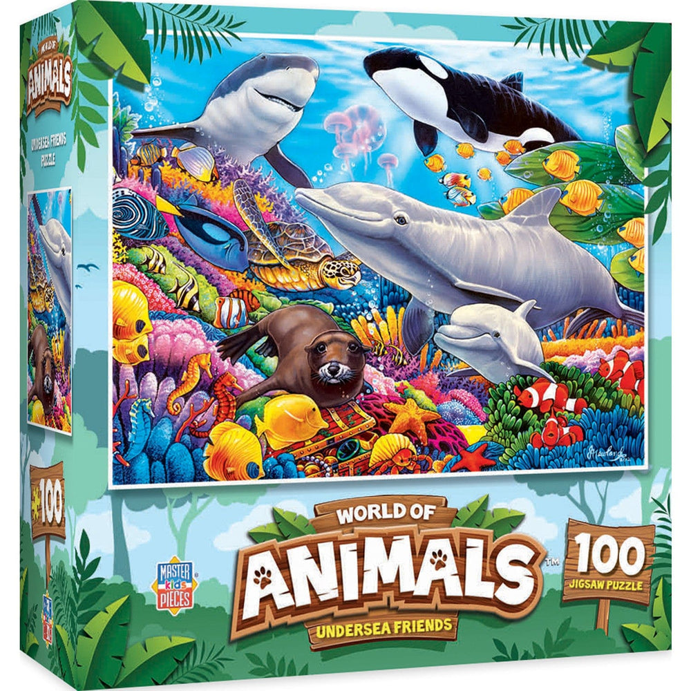 World of Animals - Undersea Friends 100 Piece Jigsaw Puzzle (ONLINE ORDER ONLY)