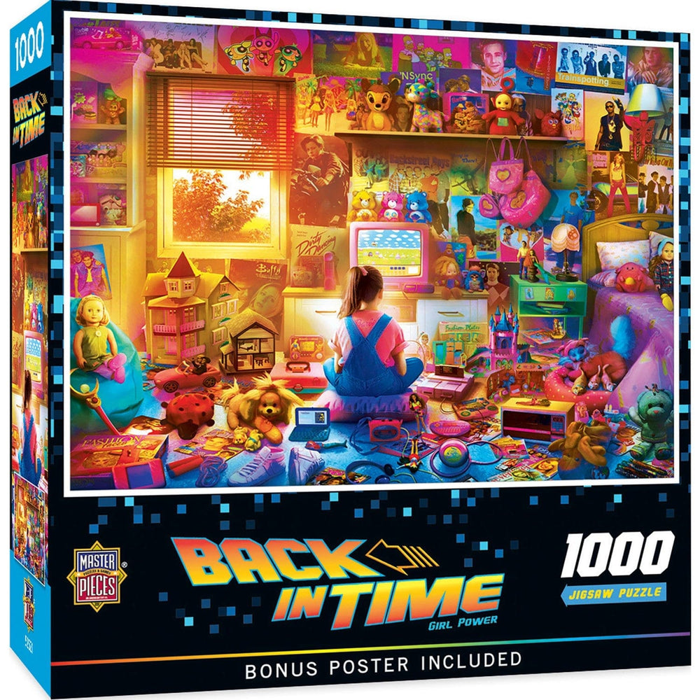 Back in Time - Girl Power 1000 Piece Jigsaw Puzzle (ONLINE ORDER ONLY)
