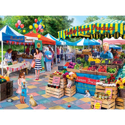 Farmer's Market - Corner Market 750 Piece Jigsaw Puzzle (ONLINE ORDER ONLY)