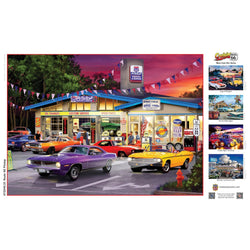 Cruisin' Route 66 - Pitstop 1000 Piece Jigsaw Puzzle (ONLINE ORDER ONLY)
