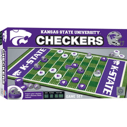 Kansas State Wildcats Checkers Board Game (ONLINE ORDER ONLY)