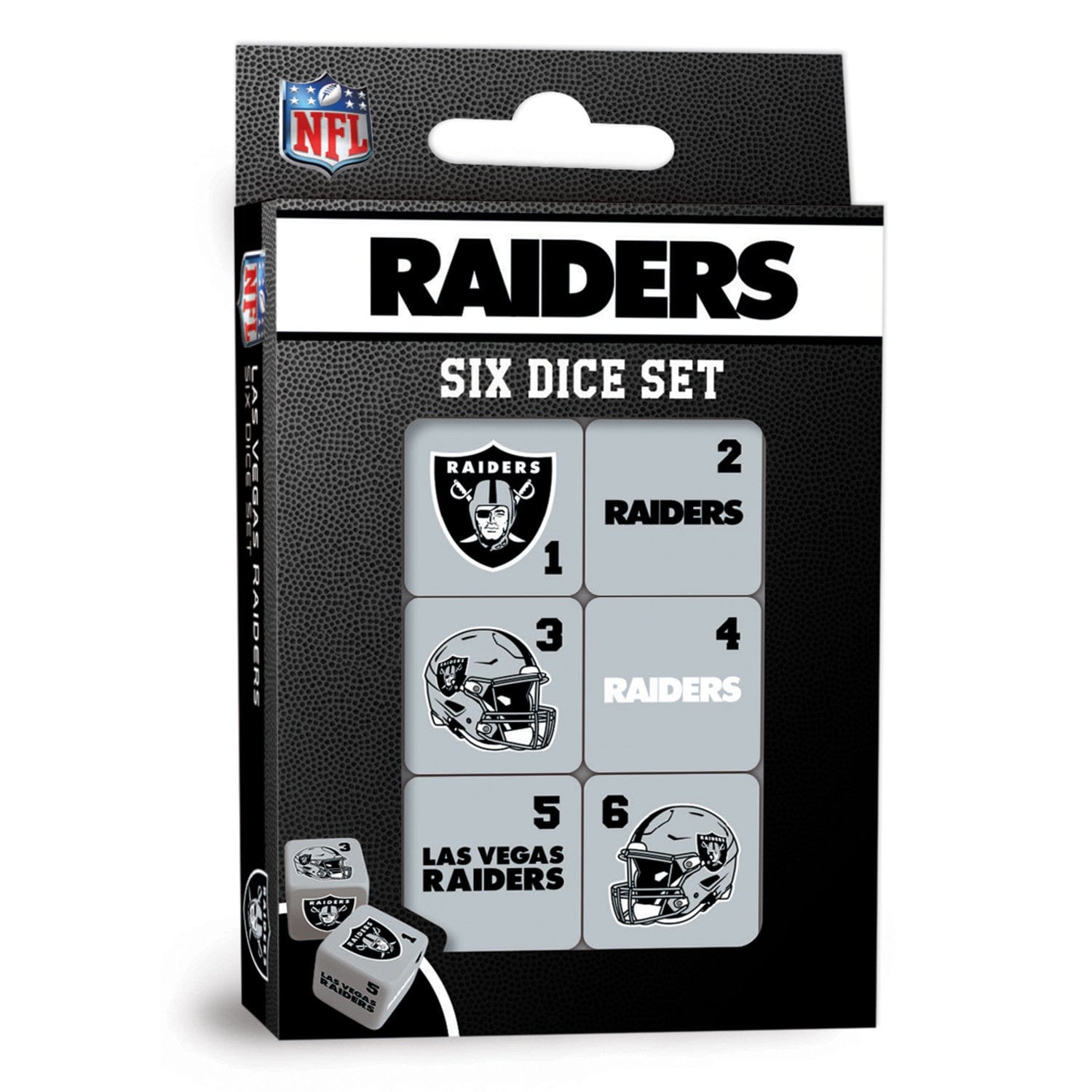 Las Vegas Raiders Dice Set - 19mm (ONLINE ORDER ONLY)