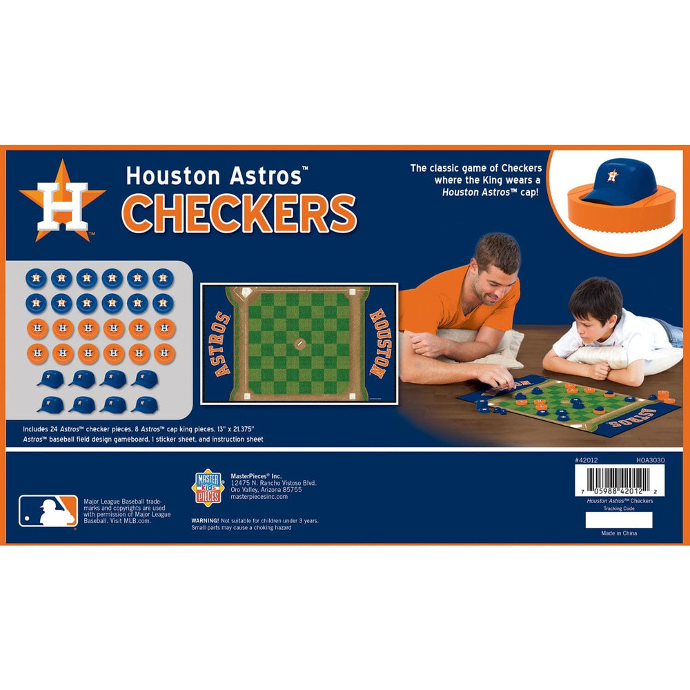Houston Astros Checkers Board Game (ONLINE ORDER ONLY)