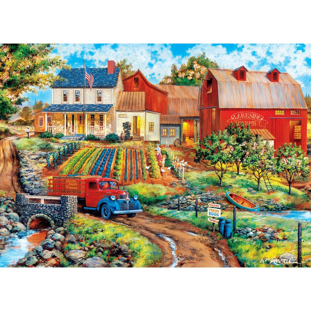 Farm & Country - Grandma's Garden 1000 Piece Jigsaw Puzzle (ONLINE ORDER ONLY)