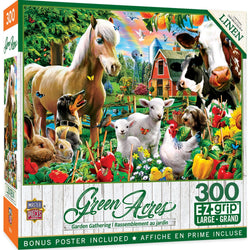 Green Acres - Garden Gathering 300 Piece EZ Grip Jigsaw Puzzle (ONLINE ORDER ONLY)