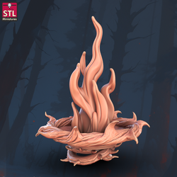 3D Printed STL Miniatures Witches Council Set 28 - 32mm War Gaming D&D (Online Only)