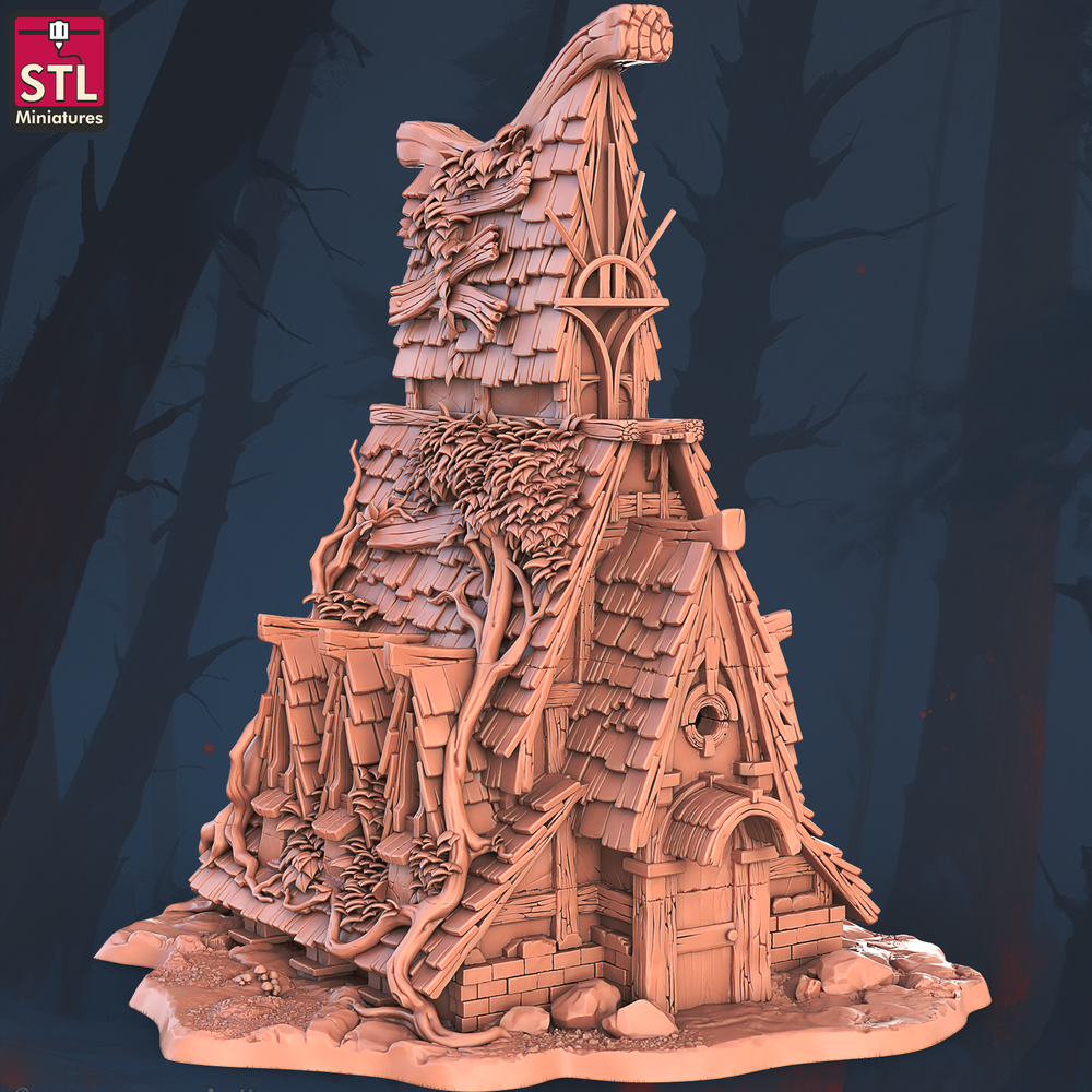 3D Printed STL Miniatures Witches Council Set 28 - 32mm War Gaming D&D (Online Only)