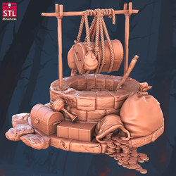 3D Printed STL Miniatures Beggars Guild Set 28 - 32mm War Gaming D&D (Online Only)