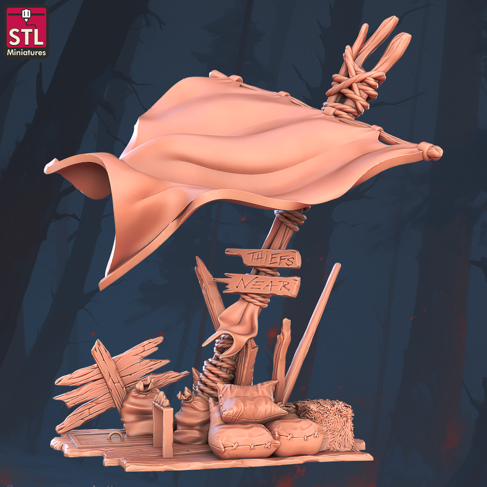 3D Printed STL Miniatures Beggars Guild Set 28 - 32mm War Gaming D&D (Online Only)